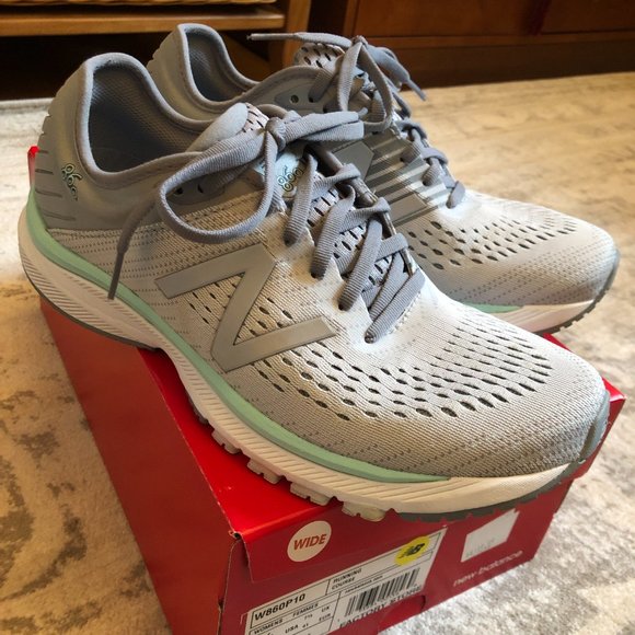 New Balance 860 v10 Running Shoes 9.5 D (Wide) Stability - WORN ONCE - Picture 8 of 9